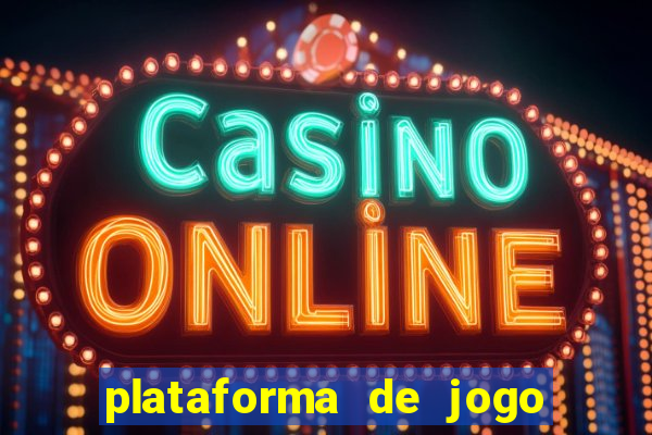 plataforma de jogo nova pagando
