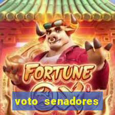 voto senadores impeachment alexandre de moraes