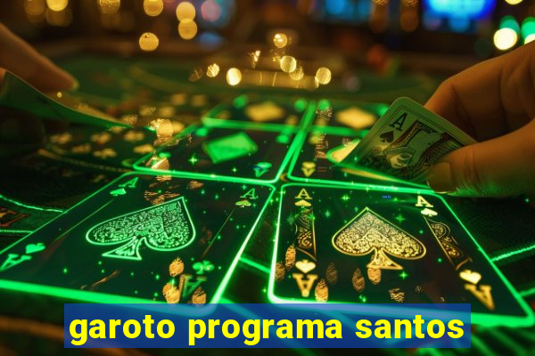 garoto programa santos