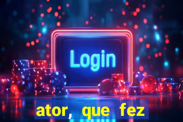 ator, que fez coringa que morreu