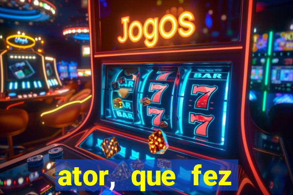 ator, que fez coringa que morreu