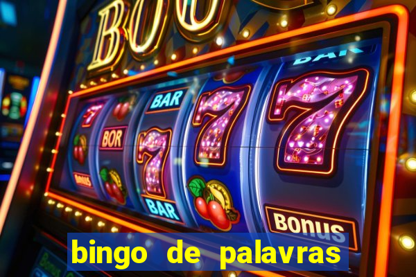 bingo de palavras de natal