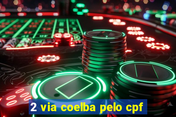2 via coelba pelo cpf