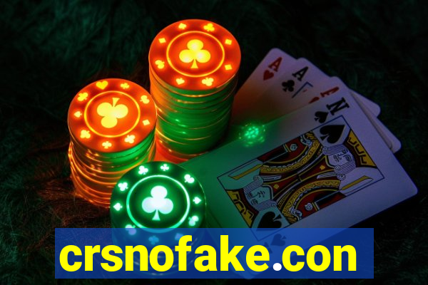 crsnofake.con