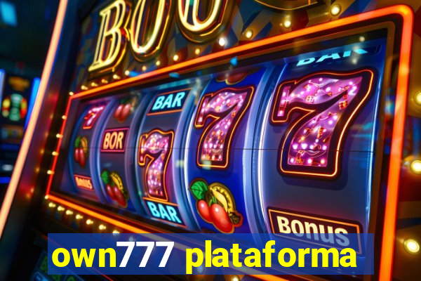 own777 plataforma