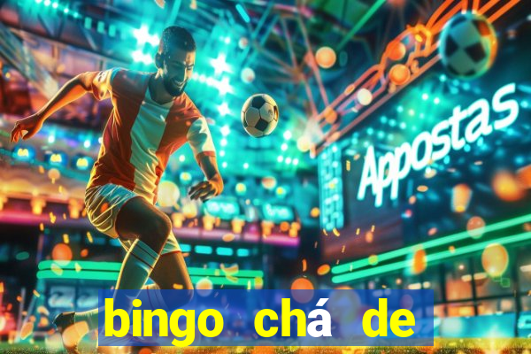 bingo chá de bebê excel