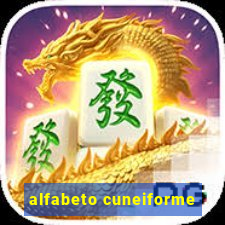 alfabeto cuneiforme