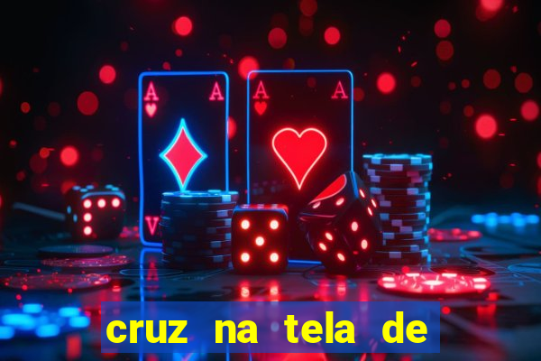 cruz na tela de cruz das