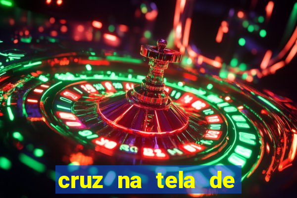 cruz na tela de cruz das