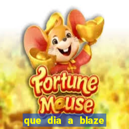 que dia a blaze paga o cashback