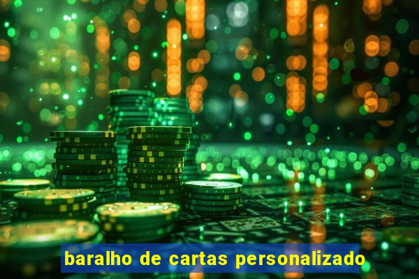 baralho de cartas personalizado