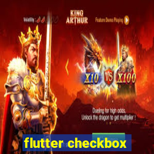 flutter checkbox