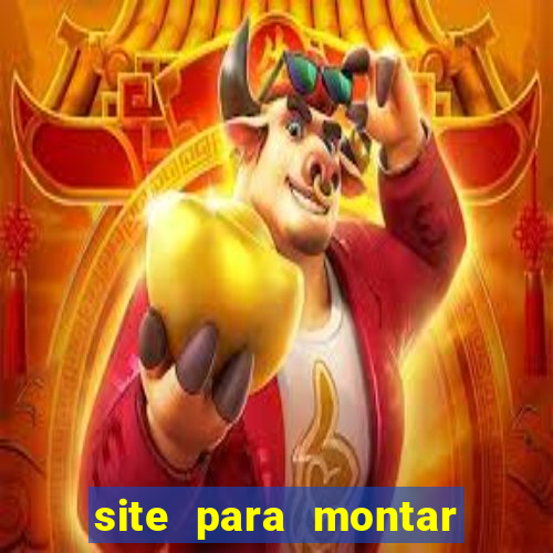 site para montar time de futebol