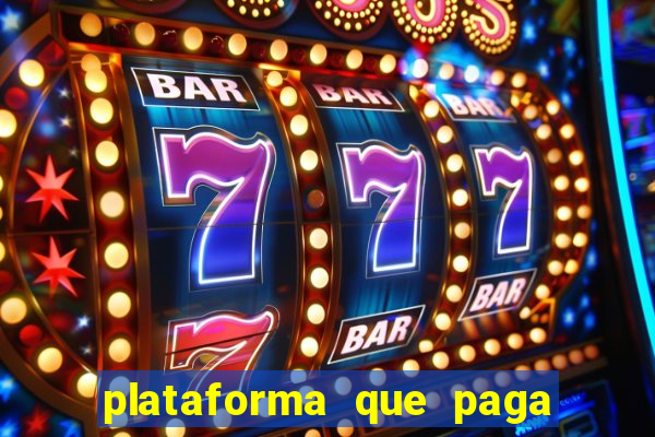 plataforma que paga no cadastro fortune tiger