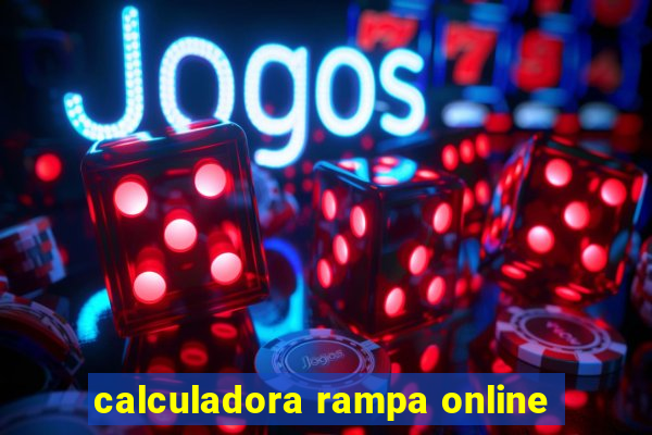 calculadora rampa online
