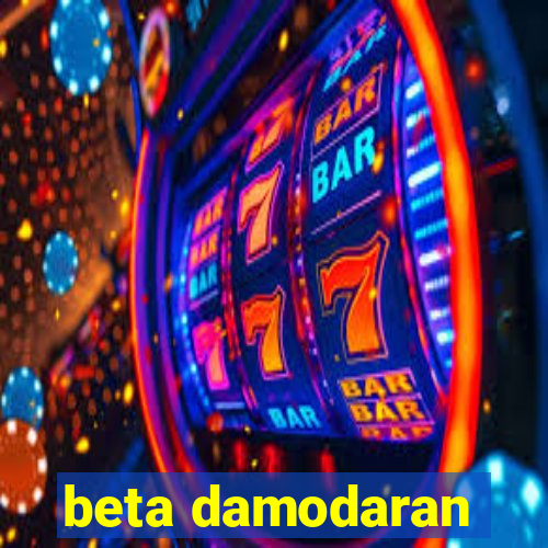 beta damodaran