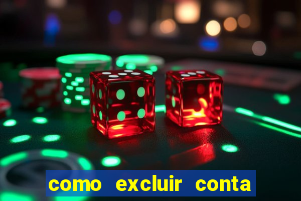 como excluir conta na sportingbet