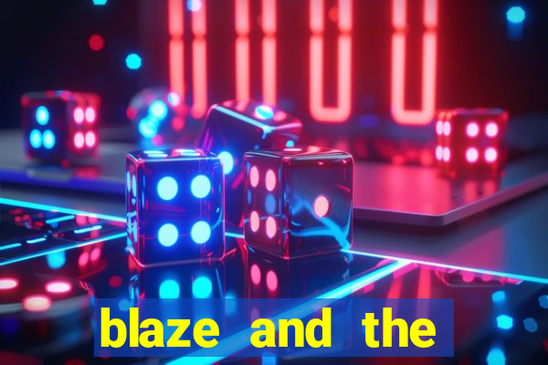 blaze and the monster machines logo font