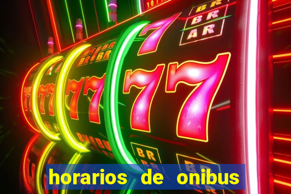 horarios de onibus cassino cidade nova