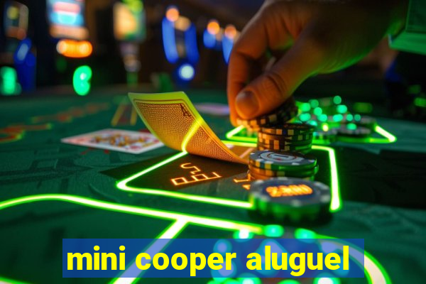 mini cooper aluguel