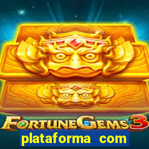 plataforma com conta demo fortune tiger