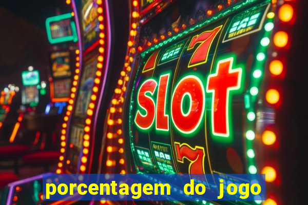 porcentagem do jogo fortune tiger