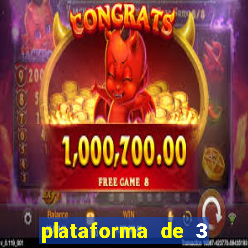 plataforma de 3 reais link