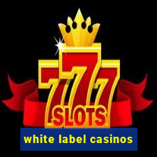 white label casinos
