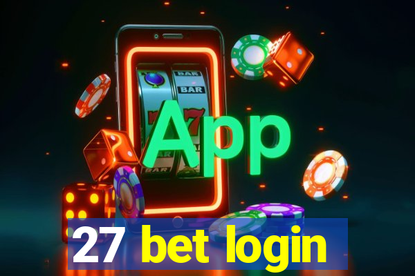 27 bet login