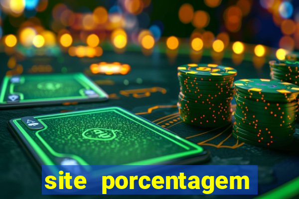 site porcentagem slots pg