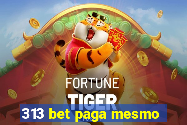313 bet paga mesmo