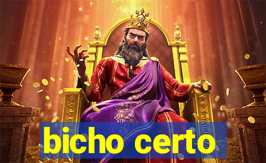 bicho certo