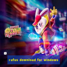 rufus download for windows