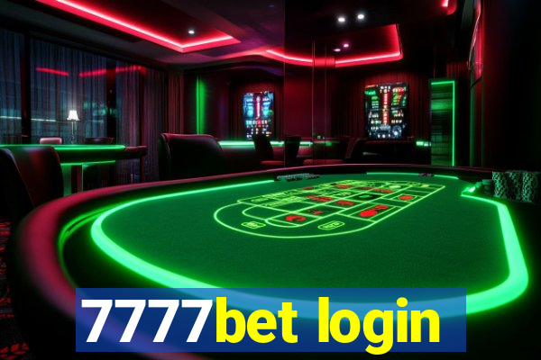 7777bet login