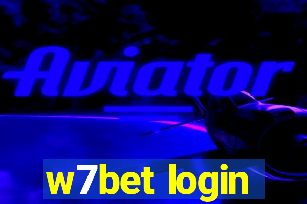 w7bet login