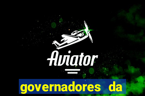 governadores da bahia por ano