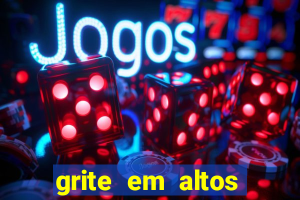 grite em altos brados, disse aquele que lutou contra o caos com caos