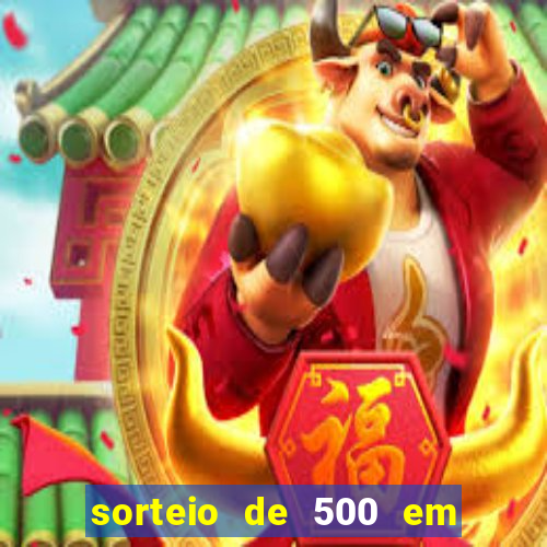 sorteio de 500 em cash toda segunda feira novibet como funciona