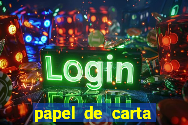 papel de carta masculino para imprimir