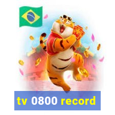 tv 0800 record