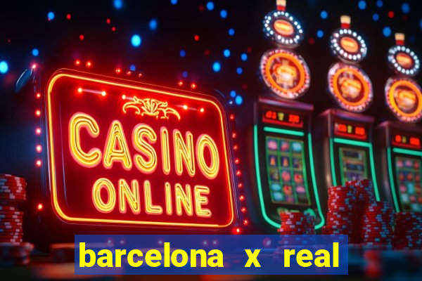 barcelona x real madrid ao vivo futemax