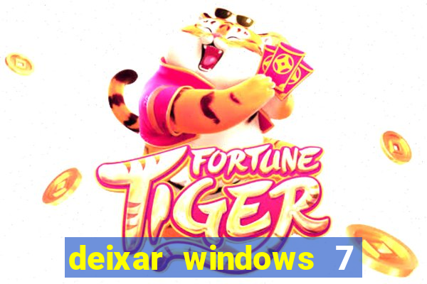 deixar windows 7 mais rapido