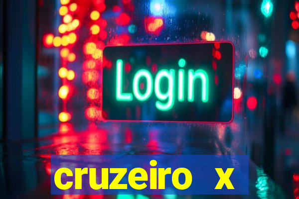 cruzeiro x corinthians palpite