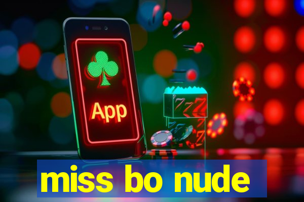 miss bo nude