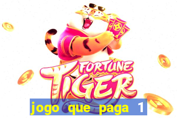 jogo que paga 1 real no pix