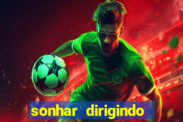 sonhar dirigindo carro jogo do bicho
