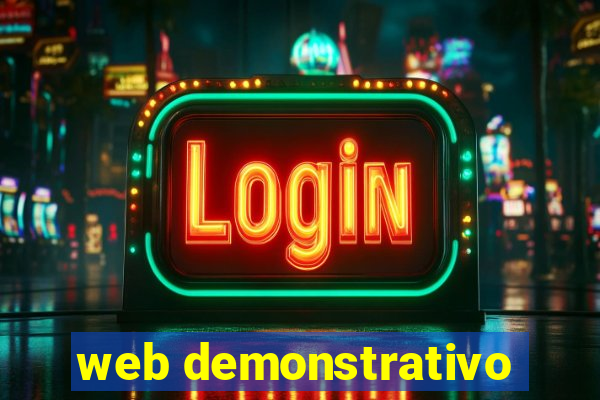 web demonstrativo