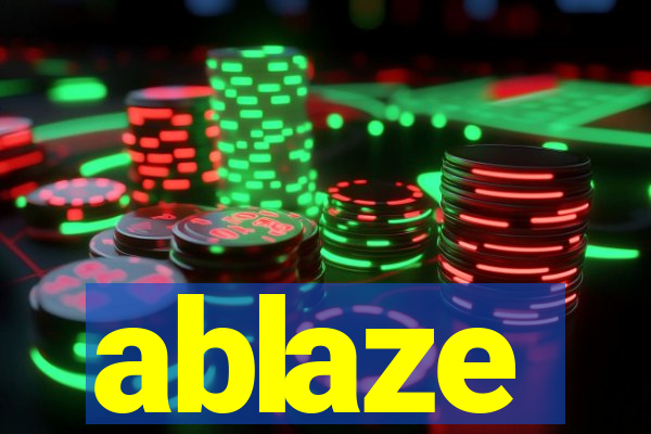 ablaze