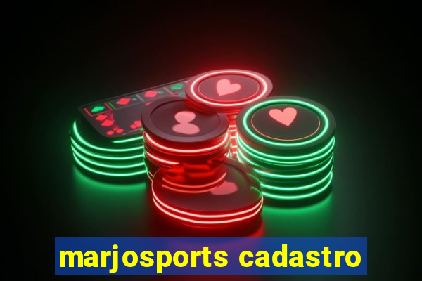 marjosports cadastro