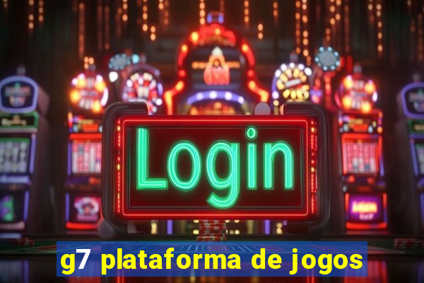 g7 plataforma de jogos